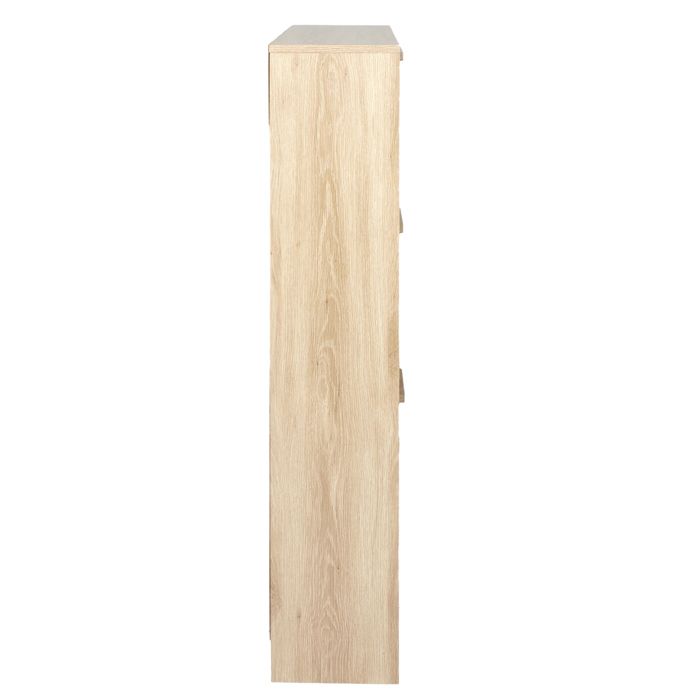 HOME DECO FACTORY - HD0090 - Consola de Madera con 2 Cajones para Salón o Entrada - Diseño Elegante y Práctico - Dimensiones 100x80x35 cm - Color Marrón - Idea de Regalo