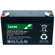 Batterie Plomb étanche Stationnaire Lucas VRLA AGM LSLA12-6 6V 12Ah-0
