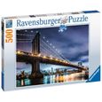 Puzzle 500 pièces - New York, paysage urbain - Ravensburger-0