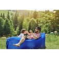 SWISSANT® Air Canapé Gonflable Chaise Longue de Plage Portable Canapé Matelas Gonflable Imperméable pour Signaux Lazy Bleu Camping P-0