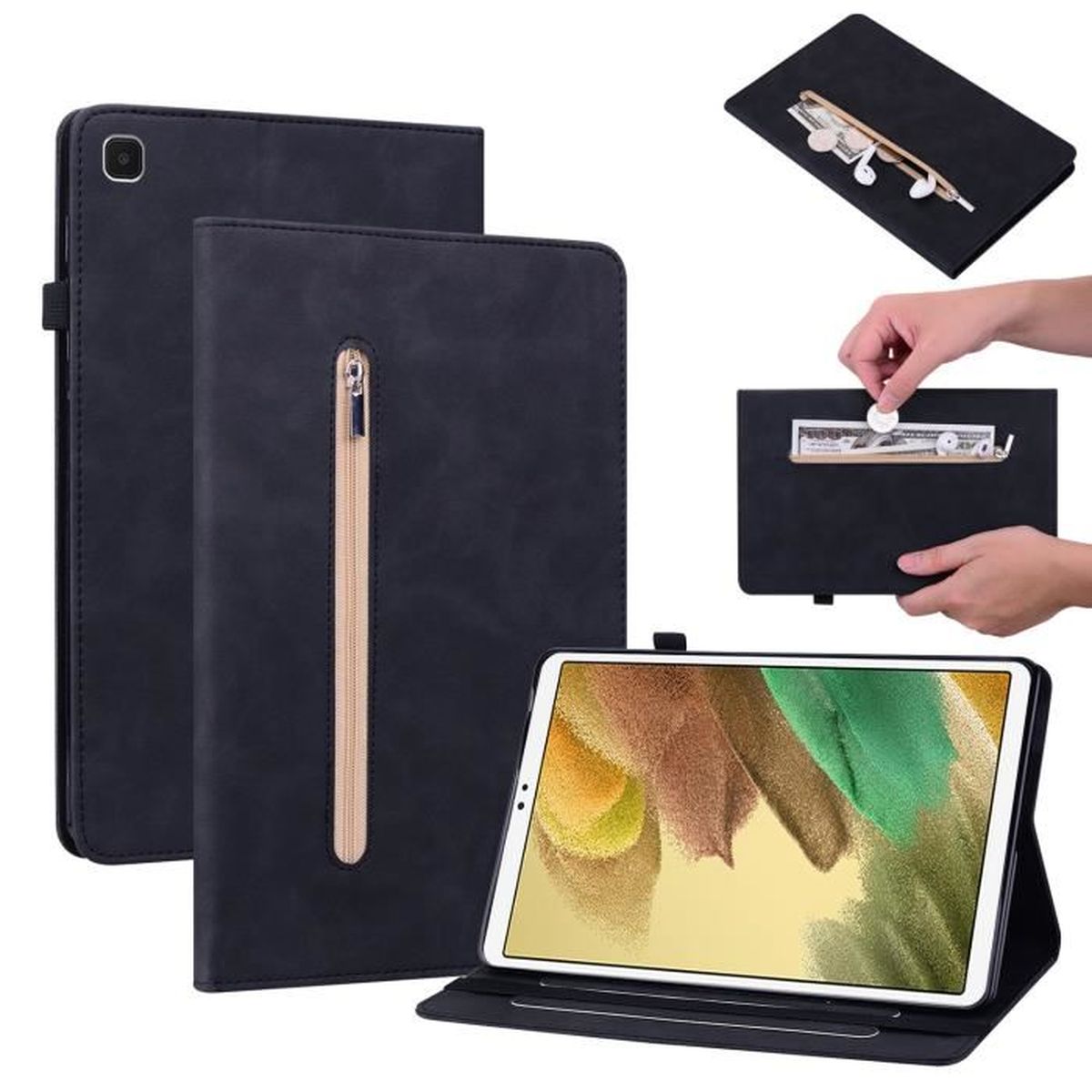 Housse Ordinateur Portable Néoprène - Pour 11 à 15 Pouces - Fermeture éclair - Protection Anti-chocs - Ultra Légère - 3