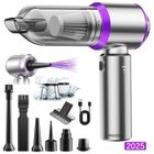 PDZZZD Aspirateur Voiture - 18000Pa 4 in 1- Aspirateur à Main - 3 Vitesses 80,000U/min - Maison, Voiture, Bureau