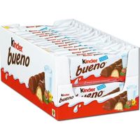 Ferrero Kinder Bueno, barres, chocolat, 30 pièces
