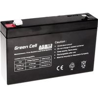 Batterie d'alimentation AGM VRLA Green Cell 6V 7Ah
