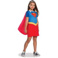 Déguisement Supergirl pour fille - NO NAME - Personnage Fiction - Bleu - Polyester