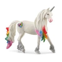 Schleich BAYALA | Jument Licorne Fleurie 70831 | 5 x 14 x 12 cm | figurine détaillée et fantastique | cadeau enchanteur pour filles, garçons et collectionneurs | jouet dès 5 ans