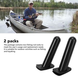 PORTE-CANNE porte-canne à kayak 2 pièces supports de pêche intégrés support de canne à Kayak en Ny support de canne à pêche 904651