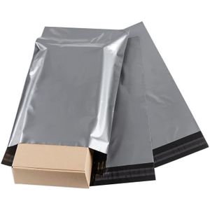 14" X 19" Large Plastique colis Envoi Postal Sacs d'emballage Enveloppes Grises Poly