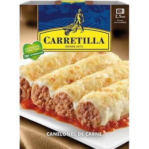 PLAT CUISINÉ PATE Caneloni à la viande carretilla 375