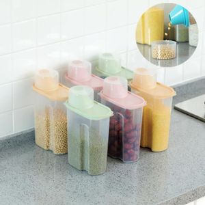 Boîtes de rangement alimentaires en plastique avec couvercle en