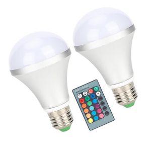 AMPOULE - LED EBTOOLS Ampoule de lumière Ampoule E27 RGB Lampe A