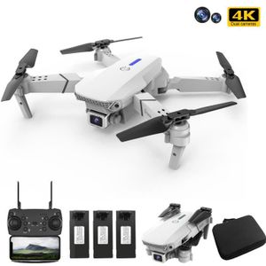 Drone avec caméra FPV WiFi Drone avec Camera 2.0MP Forfait de 3 Batteries EACHINE E58 Drone Pliable Quadcopter 