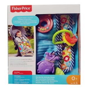PLAFONNIER Couverture animale Fisher-Price avec accessoires pour bébés multicolore DYW52