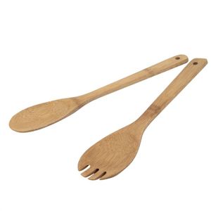 Bruno Evrard Couverts /à Salade en Bambou Vert 30cm Baya