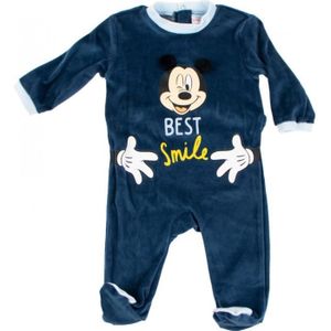 Garçons Pyjamas All Inn une combinaison DISNEY Mickey Mouse Bleu 1-5 ans 