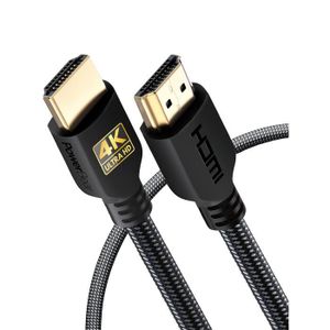 Elfcam® - 10m 8K Cable HDMI 2.1 Haute Vitesse Ultra HD, Male a