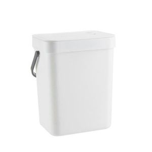 POUBELLE - CORBEILLE SALUTUYA conteneur de comptoir domestique Petit bac à compost de cuisine 3L, poubelle de cuisine, conteneur de table lutrin