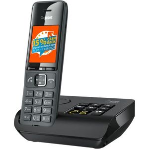 Téléphone fixe Gigaset Comfort 520A - Téléphone DECT sans Fil ave