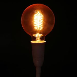 AMPOULE - LED CHE ampoule rétro E27 Vintage Lampe Ampoule clairage Décoration pour Coffeehouse 40W 220V G80 Bobinage Fil deco halogene