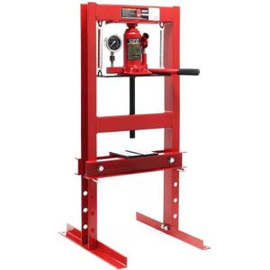 Presse Hydraulique D'Atelier 12 Tonnes Sur Bâti - Marque SICCOBA, Neuf, Garantie 2 Ans, Pour Réparation & Bricolage