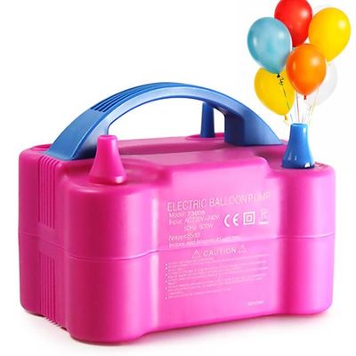 Gonfleur électrique Portable Double Buse - Pompe à Air Pour Ballons Et Gonflage Rapide