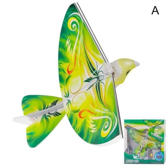 Oiseau Volant RC Télécommandé Mini Drone Bionique - Jouet Pour Enfants Et Adultes Débutants Rouge Bleu