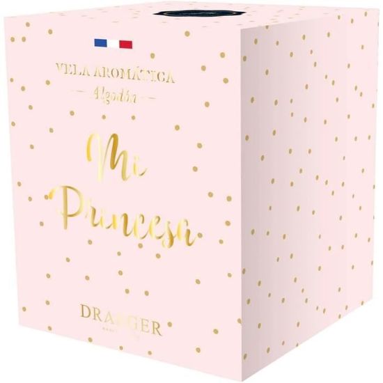 Porte-cartes Draeger Paris – Bleu Marine à Pois Dorés – Polyuréthane – Format 10 X 7 Cm – 1 Poche Centrale + 4 Rangements