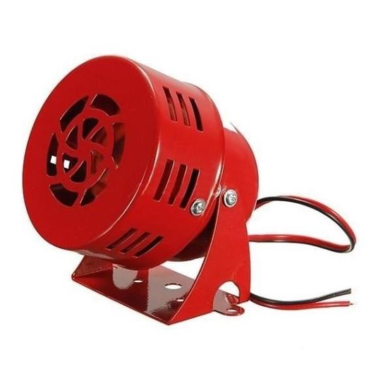 Sirène Klaxon Alarme Pompier US 12v Haute Puissance 114dB Cdiscount Auto