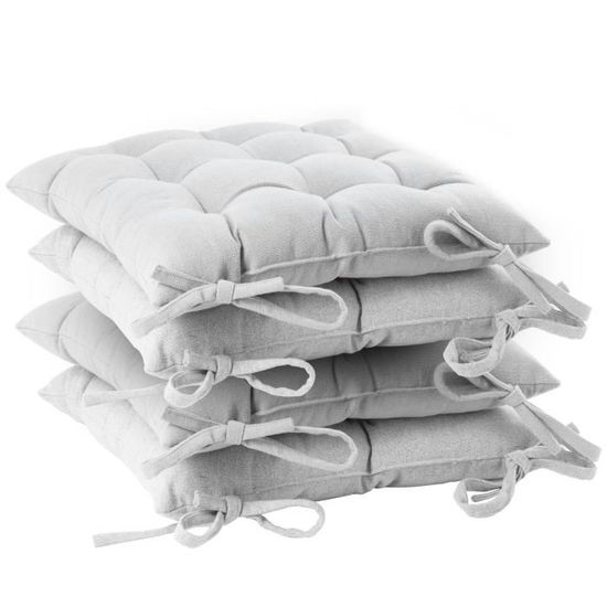 Lot De 4 Chaises Pliantes Harbour Housewares - Rembourrées Beige - Métal Léger - Pour Intérieur/Extérieur