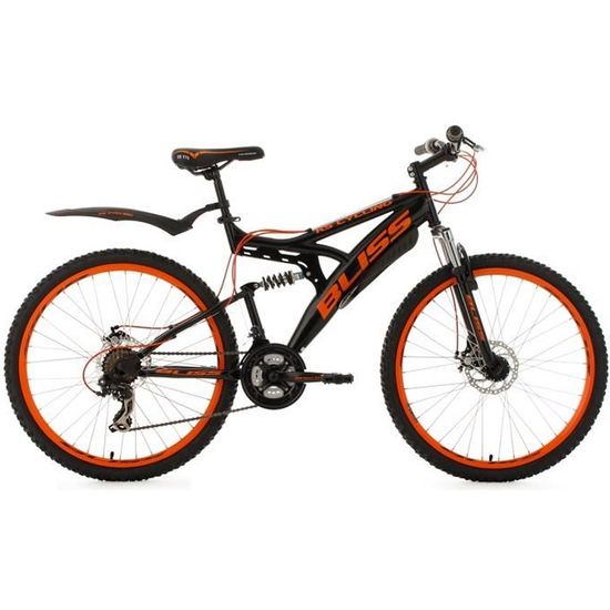 VTT Wyld Bliss 26" Tout Suspendu : 21 Vitesses, Freins Disque, Cadre Acier, Neuf