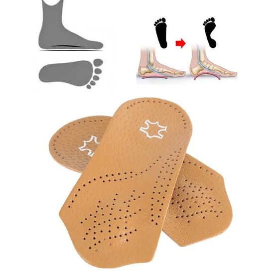 Semelles Orthopédiques Pour Enfants Inserts De Chaussures De Soutien De La Voûte Plantaire, Semelle Intérieure à Talon Profond, Pieds Plats, Fasciite Plantaire, Soulagement De La Douleur Au Pied
