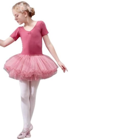 Jupe de ballet pour filles vêtements d'entraînement de danse pour enfants -  Cdiscount Sport
