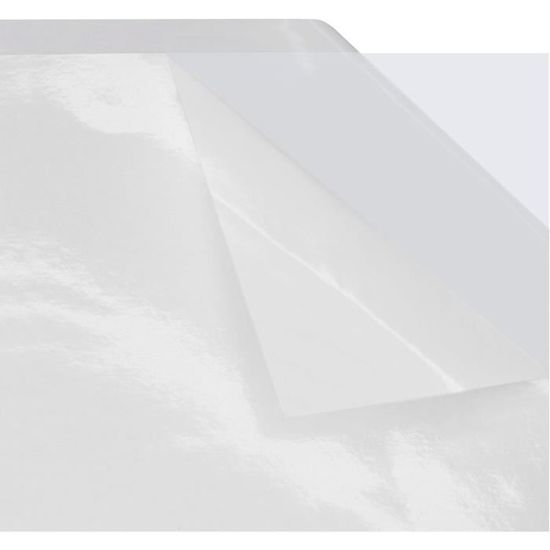 Lot De 5 Films Transparents Adhésifs A4 Pour Imprimante Laser - Résistants Aux Intempéries, Marque Sattleford - Neuf