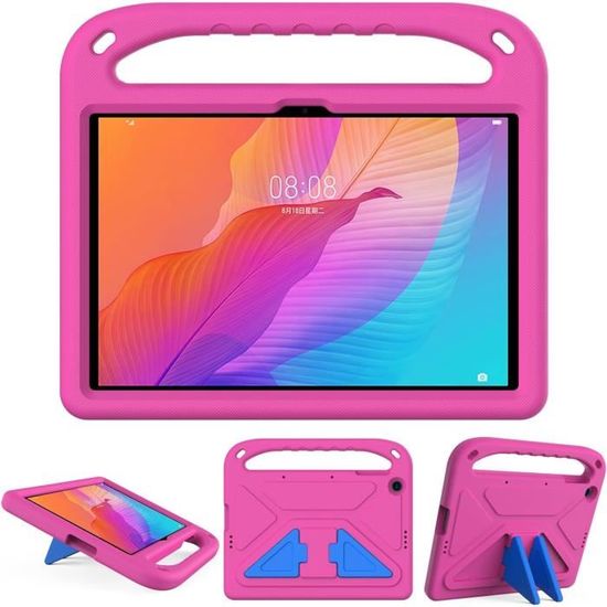 Succtopy Custodia per Huawei MatePad T10S/T10 2020, PU Cover Tablet T10 9.7 AGR-L09 AGR-W09 Protettiva Slim Smart Protettiva Case Huawei T10S 10.1 AGS3-L09 AGS3-W09,Rosa