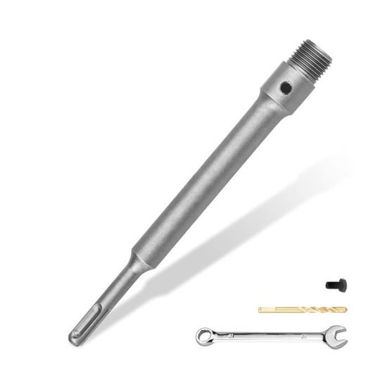 Couronne De Forage Diamantée SDS Plus - Ø 42-162 Mm - Longueur 200 Mm - Pour Béton, Pierre - Fortura