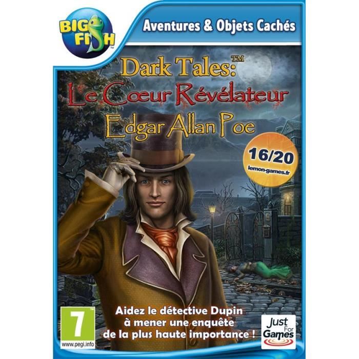 Just For Games Dark Tales Le Cœur Révélateur Par Edgar A Poe Jeu PC