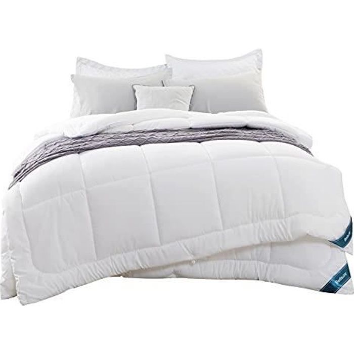 Couette 4 saisons BEDSURE - 220x240 - Couette Lit 2 Personne Tres Chaude - Lavable en Machine
