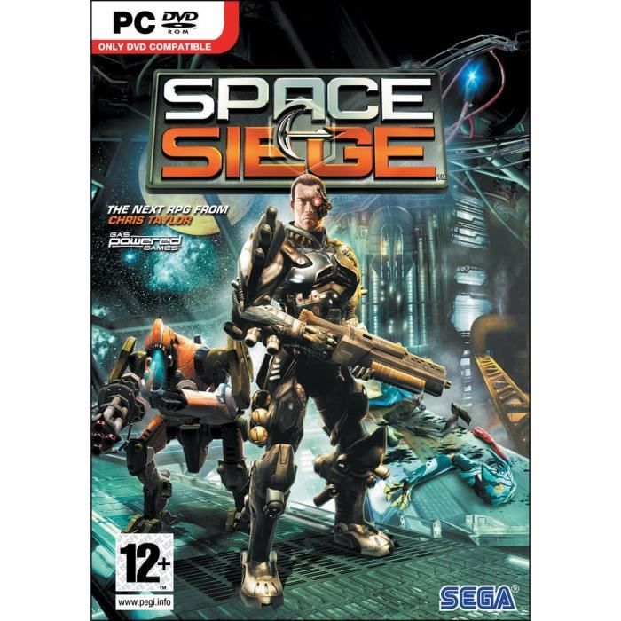 Sega Space Siege / Jeu PC Dvd-Rom