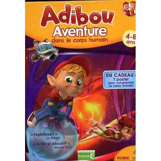Mind Adibou Aventure Dans Le Corps Humain 4-8 Ans / Jeu