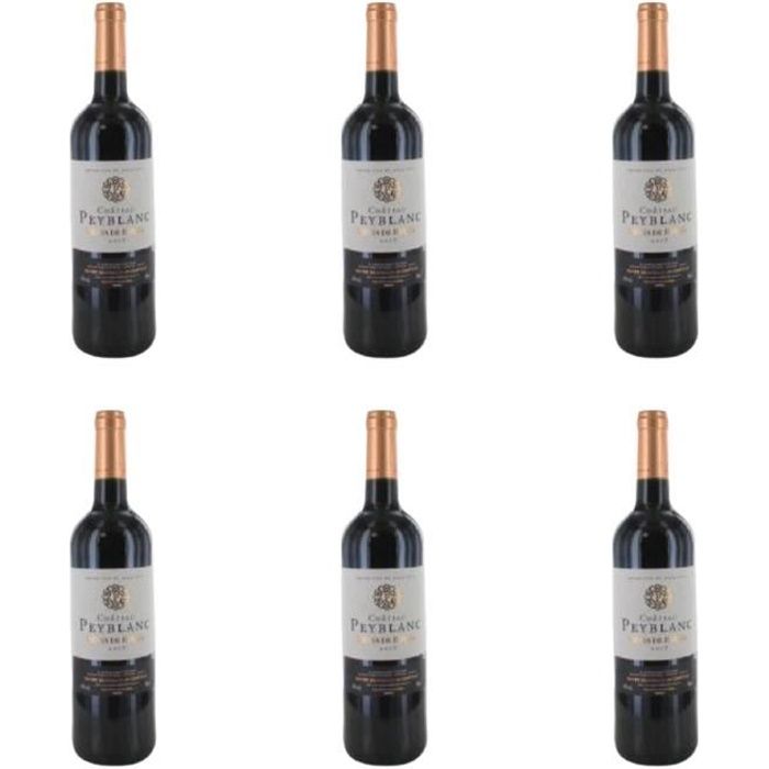 [Lot de 6] Vin Château Peyblanc - 75 cL la bouteille