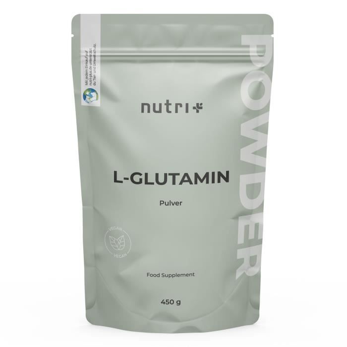 NUTRI-PLUS L-GLUTAMINE ULTRAPURE - 500g de poudre