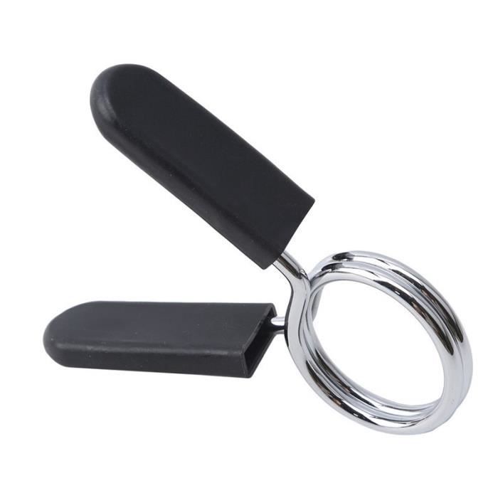 Barbell Lock 2 pièces 30mm haltère gymnastique barre de levage de poids haltère serrure pince ressort - Modèle: 28mm - HSJSZHA08902