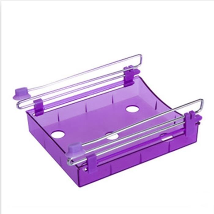 AVANC Boîte de Conservation Réfrigérateur Ventouse Rangement Frigo VIOLET