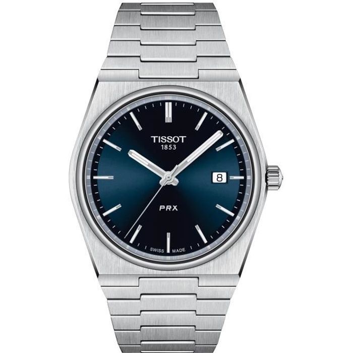Tissot orologio PRX 40mm blu quarzo acciaio T137.410.11.041.00