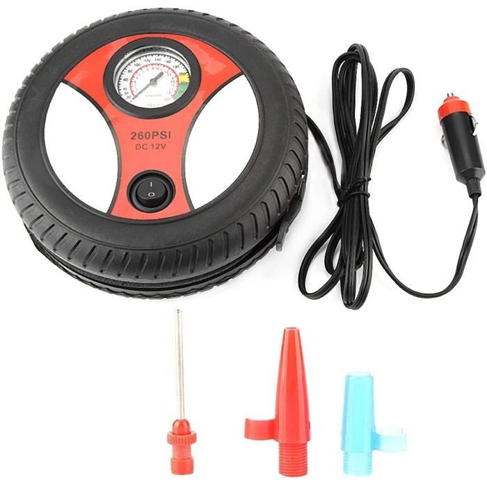 COMPRESSEUR AUTO Oubit Pompe de compresseur d'air-12 V Portable Pompe de compresseur d'air de Voiture jauge de Pression de Pneu 283
