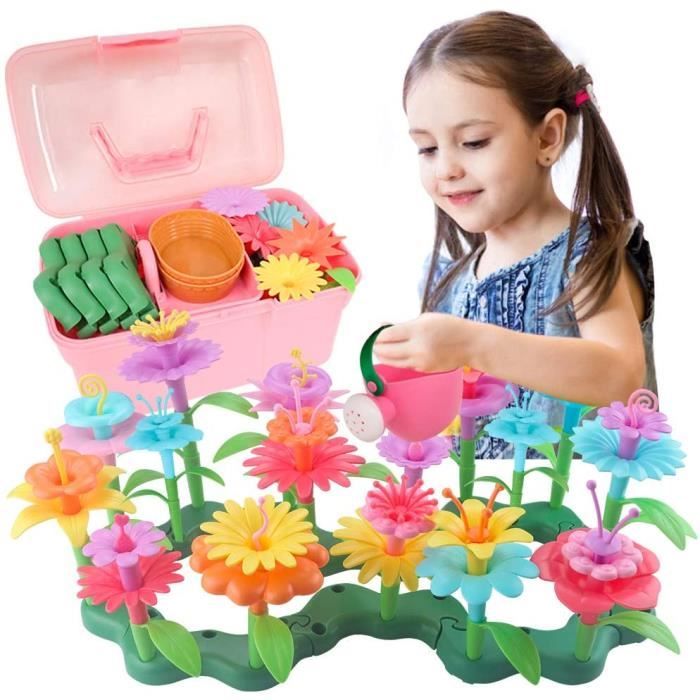VEHICULE A CONSTRUIRE ENGIN TERRESTRE A CONSTRUIREDreamy Cubby Jouet Fille Age 3 4 5 Ans Cadeau Fille Jardin De Fleurs Jouets 328
