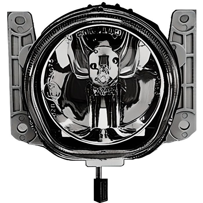 Feu antibrouillard avant pour FIAT DUCATO Camping-car II ph.2, 2002-2006, droit ou gauche, H1.