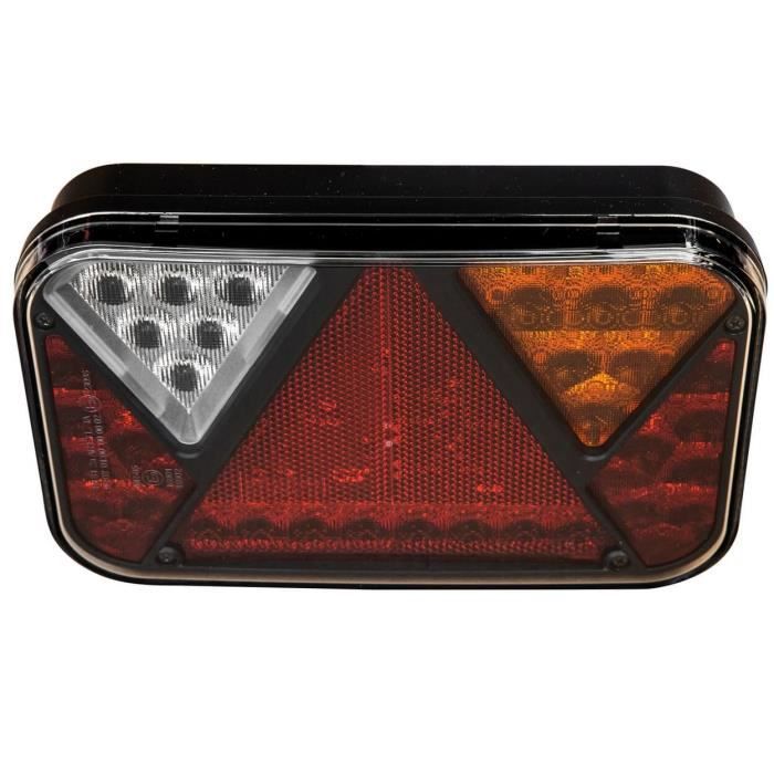 Feu arrière LED 12V Fristom FT-270 6 fonctions DROIT
