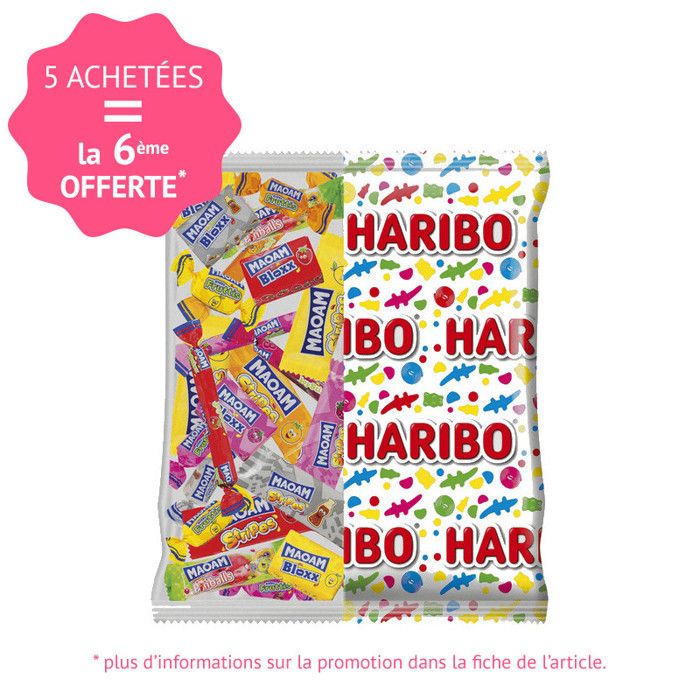 Haribo Maoam Strippies Sac De 1kg