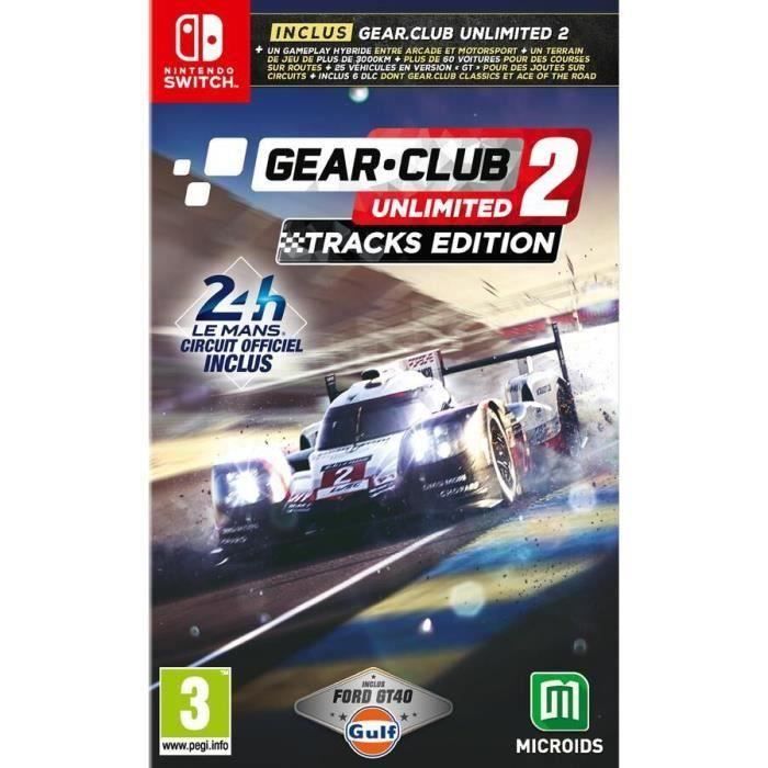Gear.Club Unlimited 2 Tracks Edition Switch + 1 Porte Clé Offert